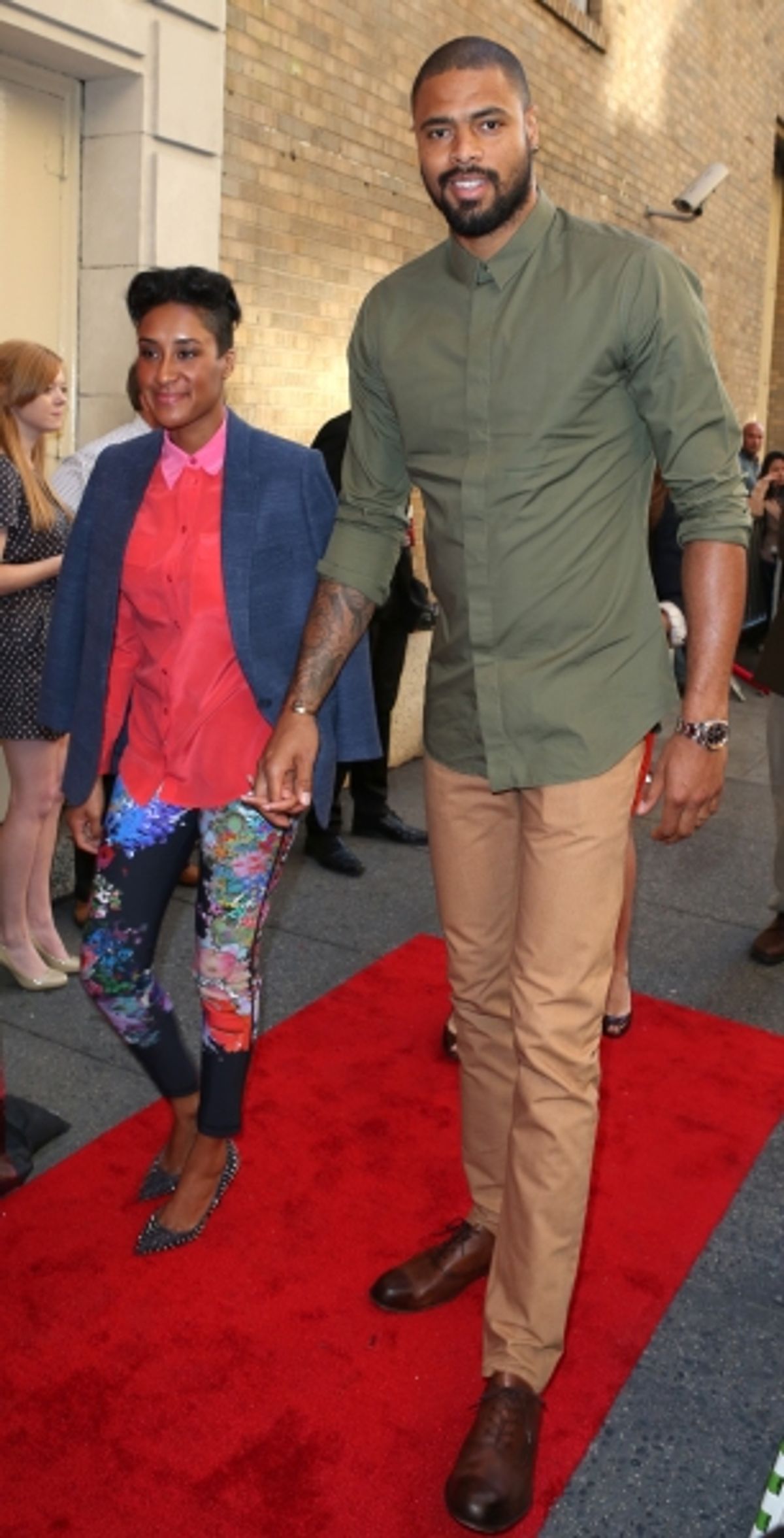 Kimberly Chandler & Tyson Chandler  at 