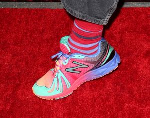 Harvey Fierstein rocking his footware @ BroadwayWorld Harvey Fierstein rocking his footware Photo