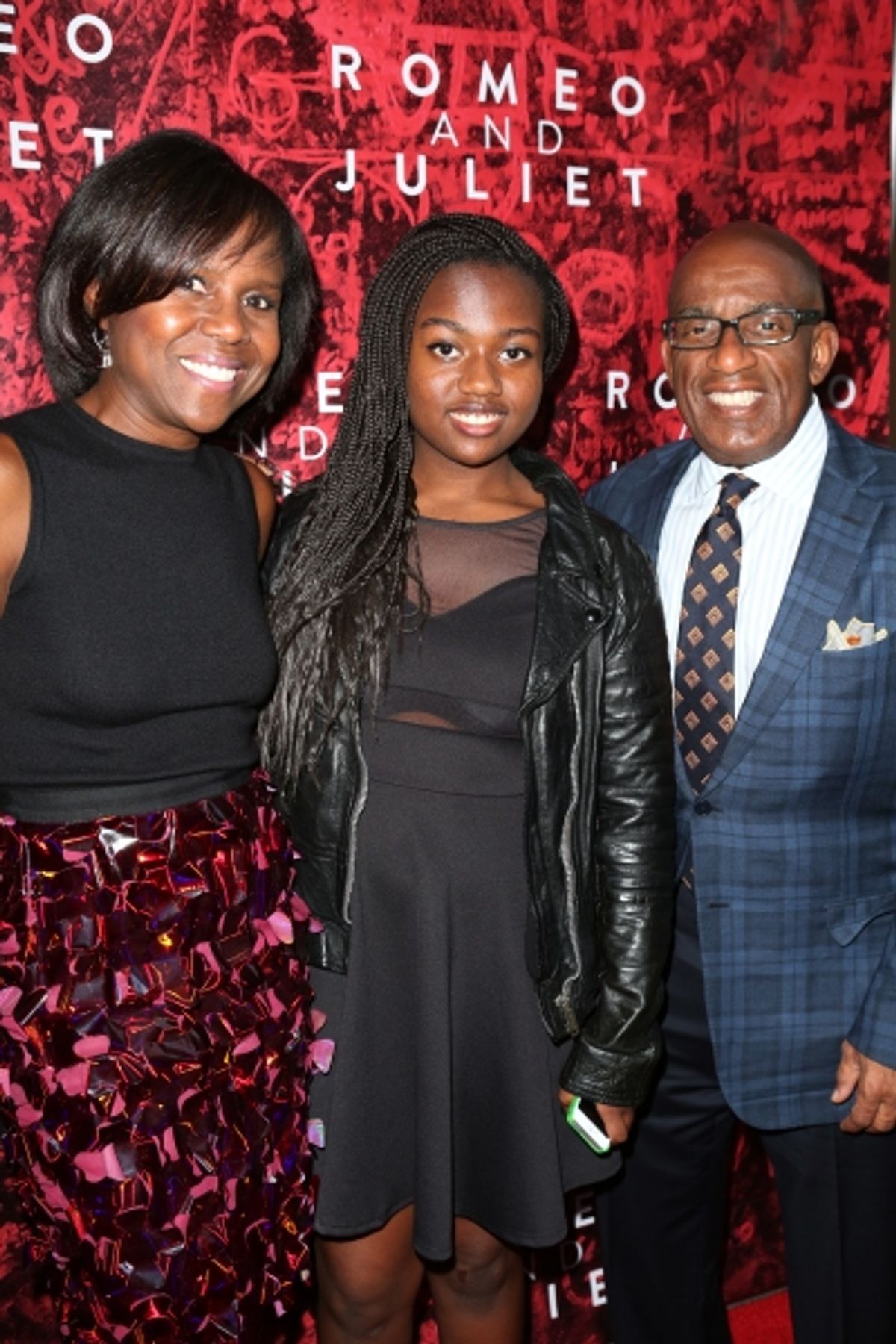 Deborah Roberts, Layla Roker and Al Roker  at 