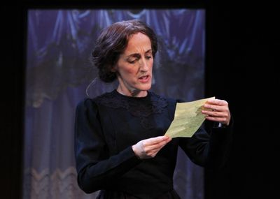 Mary Anne Evans also known as George Eliot, played by Aedin Moloney Photo