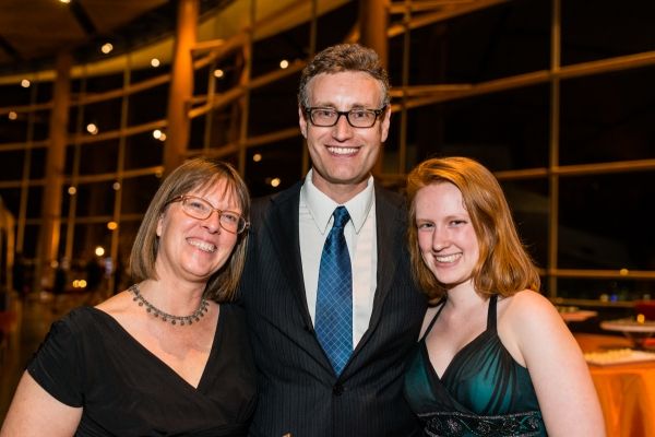Playwright Eric Coble, Wife, Daughter Photo