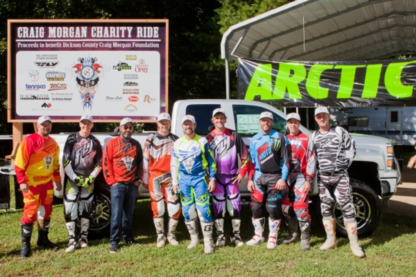Photo Flash: Craig Morgan Welcomes Motocross Stars, Musicians and More to 2013 Charity Event  Image