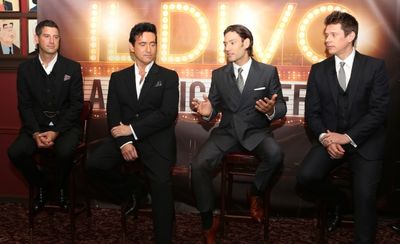 Sebastien Izambard, Carlos Marin, Urs Buhler and David Miller from IL DIVO Photo
