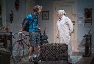 Josh Salt (Leo) and Mary Ann Thebus (Vera) Photo