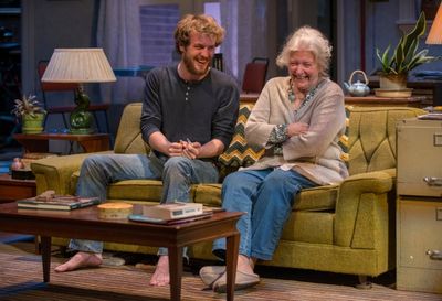 Josh Salt (Leo) and Mary Ann Thebus (Vera) Photo