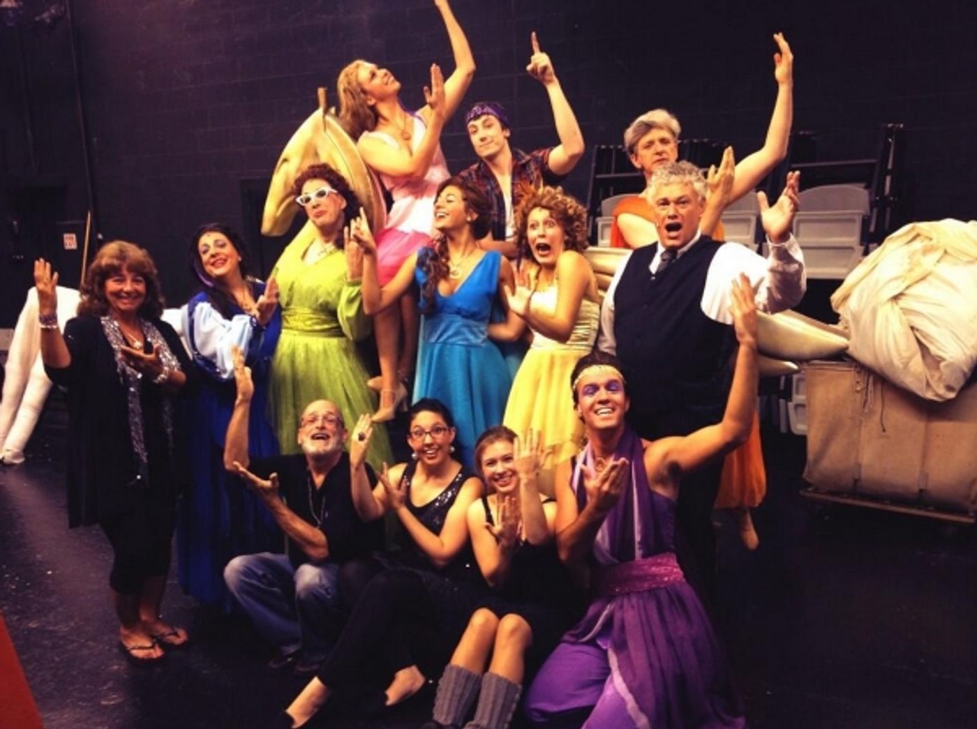 Photo Flash: Saturday Intermission Pics, September 21 - Part 2 - KINKY BOOTS' Annaleigh Ashford & Lena Hall Have a Little Identity Crisis; Plus CINDERELLA & More! Image