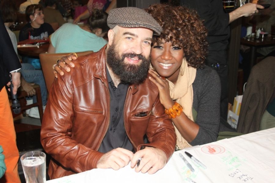 Photo Coverage: BC/EFA 2013 Flea Market Celebrity Tables Part One Image