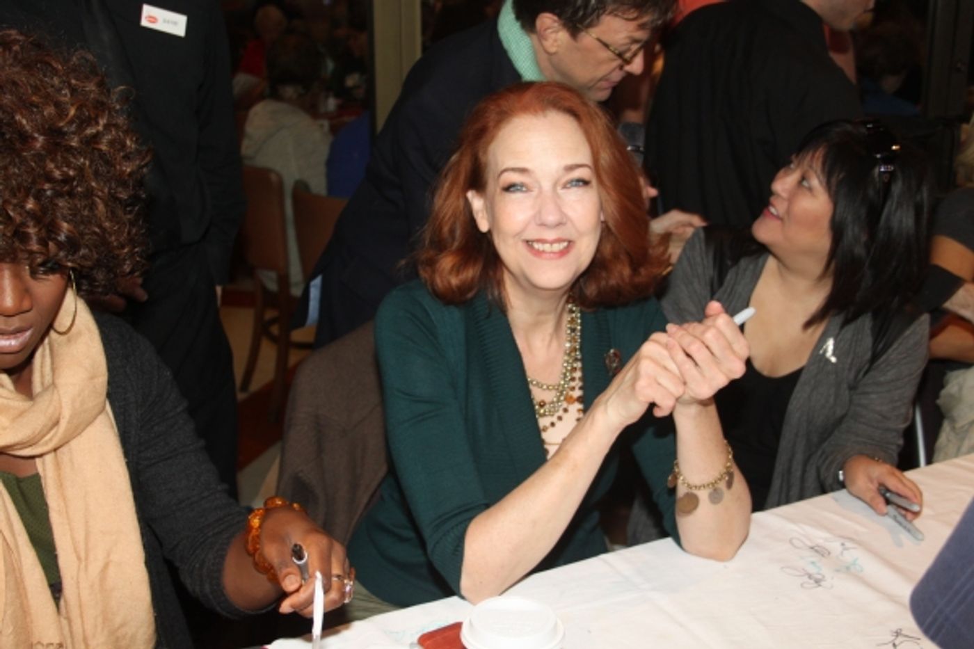 Photo Coverage: BC/EFA 2013 Flea Market Celebrity Tables Part One  Image