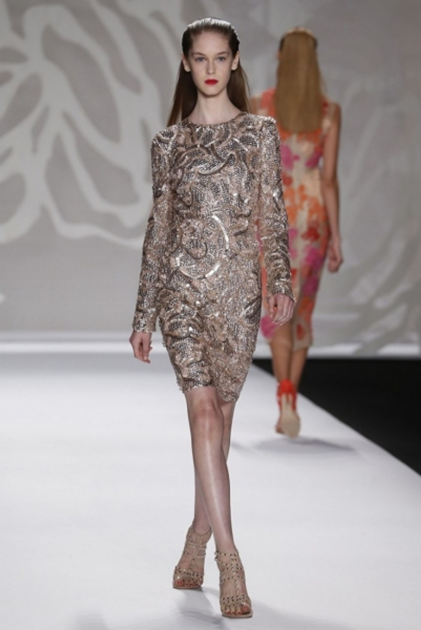 Photo Coverage: Monique Lhuillier S/S 2014 Collection Preview!  Image