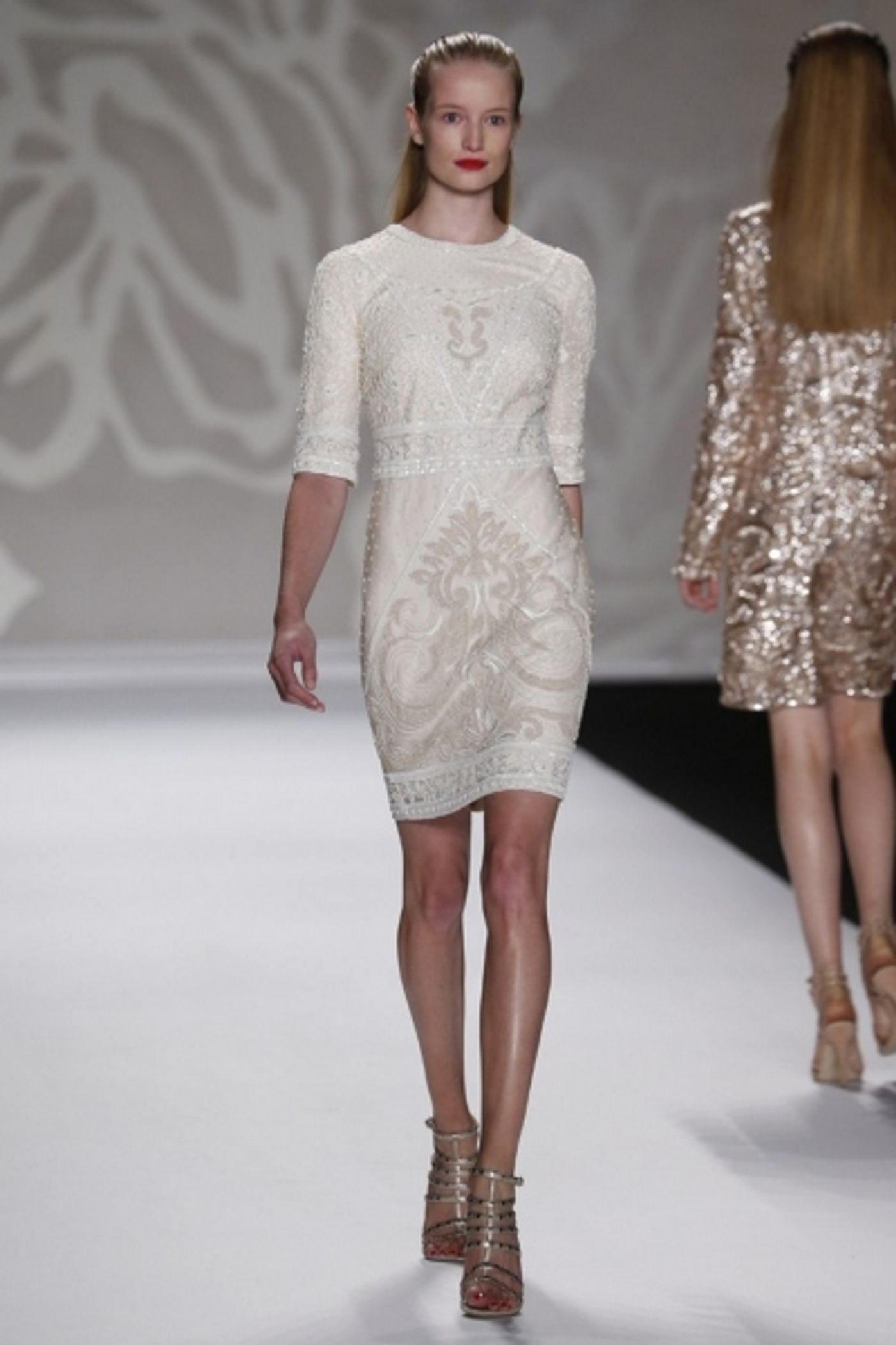 Photo Coverage: Monique Lhuillier S/S 2014 Collection Preview!  Image