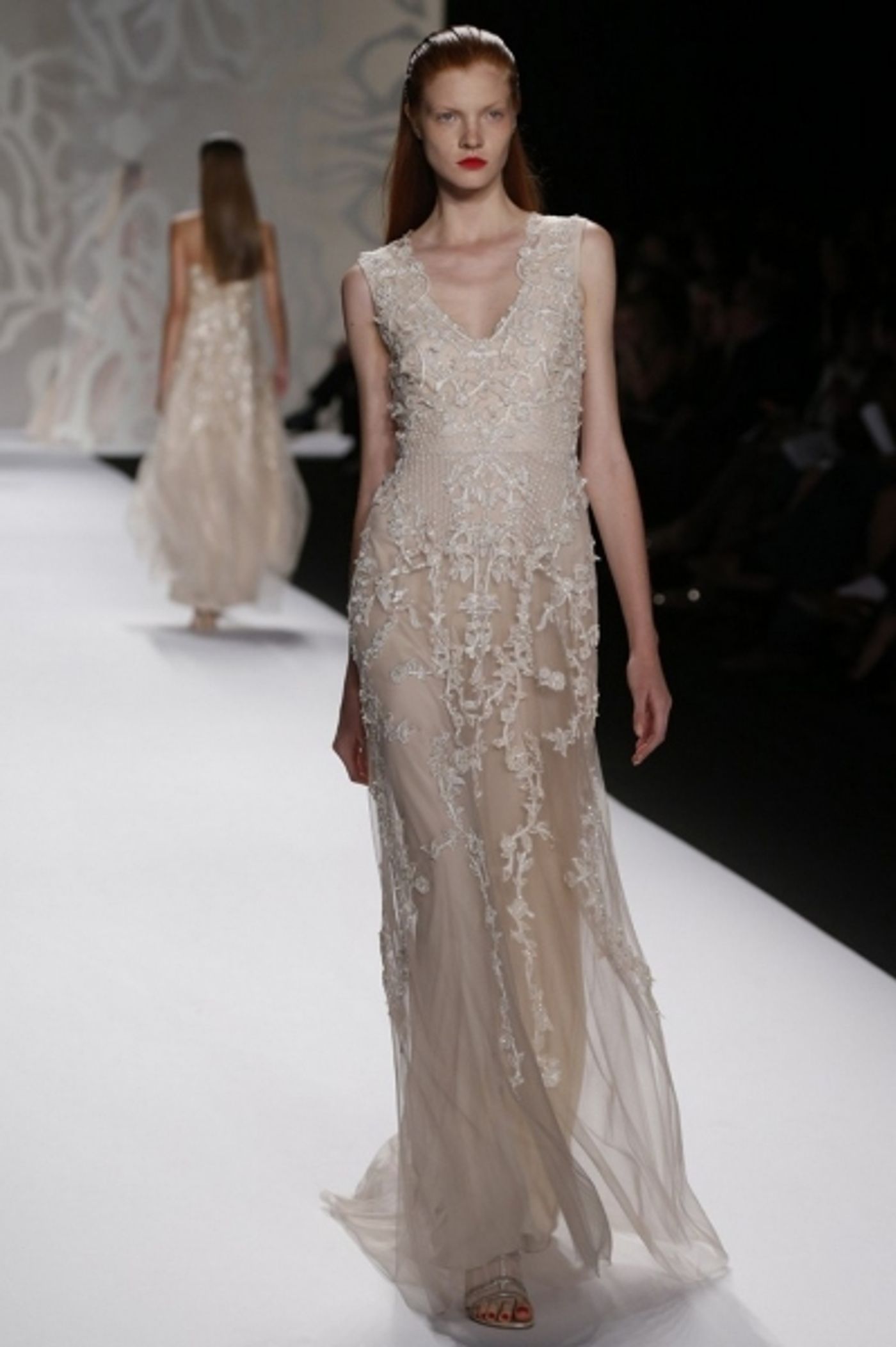 Photo Coverage: Monique Lhuillier S/S 2014 Collection Preview!  Image