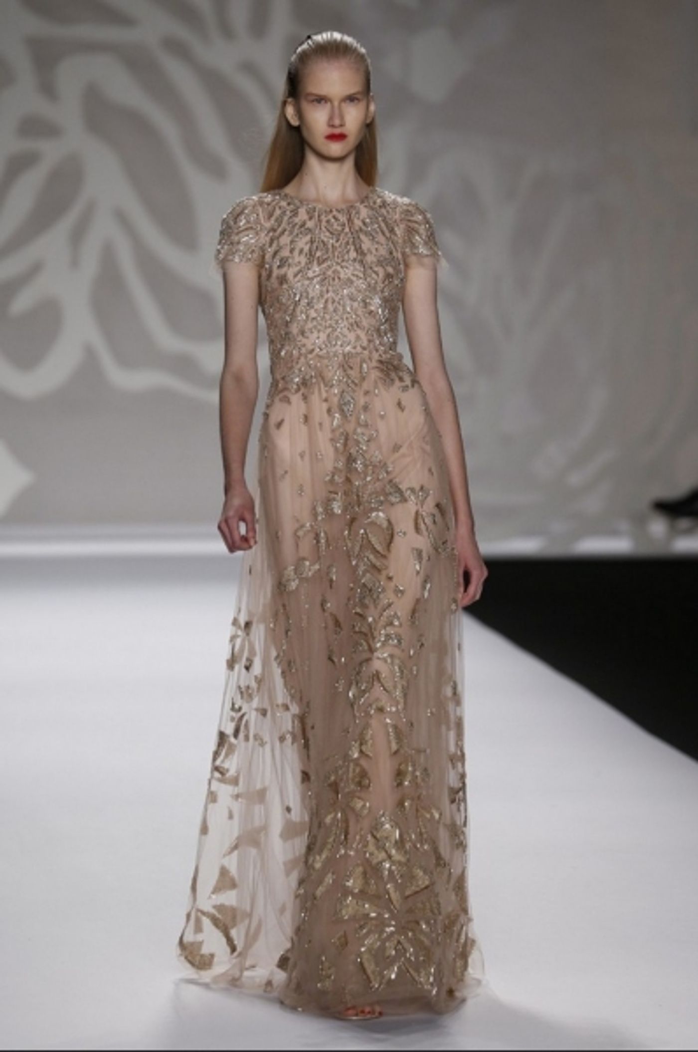 Photo Coverage: Monique Lhuillier S/S 2014 Collection Preview!  Image