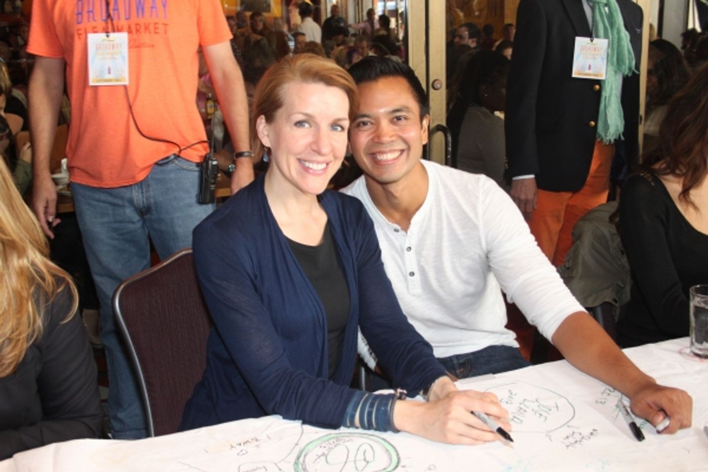 Photo Coverage: BC/EFA 2013 Flea Market Celebrity Tables Part Two  Image