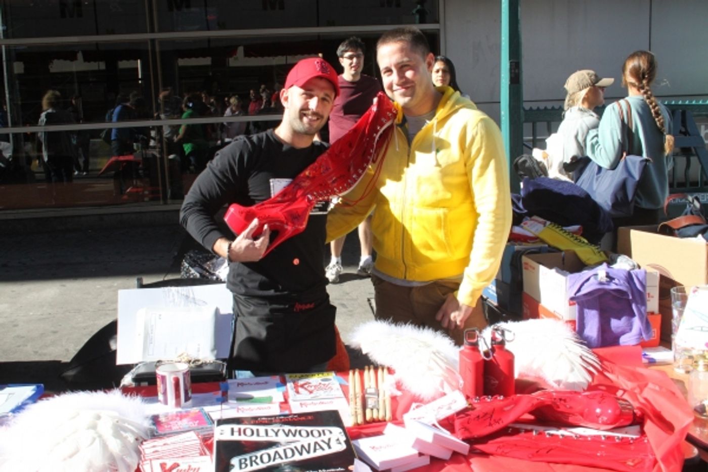 Photo Coverage: BC/EFA 2013 Flea Market Merchandise Tables Photo Coverage: BC/EFA 2013 Flea Market Merchandise Tables Image
