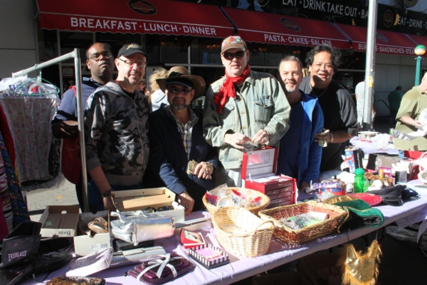 Photo Coverage: BC/EFA 2013 Flea Market Merchandise Tables Photo Coverage: BC/EFA 2013 Flea Market Merchandise Tables Image