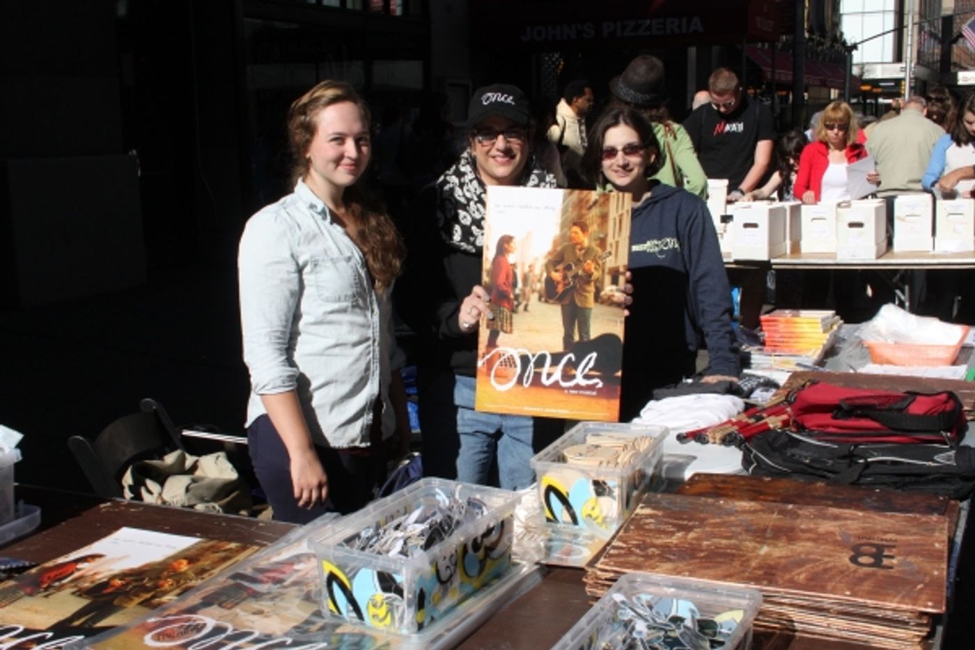 Photo Coverage: BC/EFA 2013 Flea Market Merchandise Tables Photo Coverage: BC/EFA 2013 Flea Market Merchandise Tables Image
