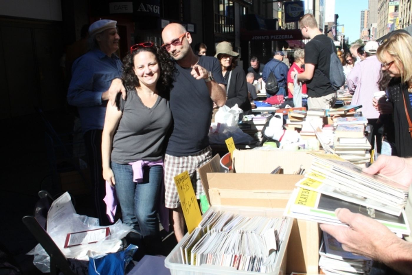 Photo Coverage: BC/EFA 2013 Flea Market Merchandise Tables Photo Coverage: BC/EFA 2013 Flea Market Merchandise Tables Image