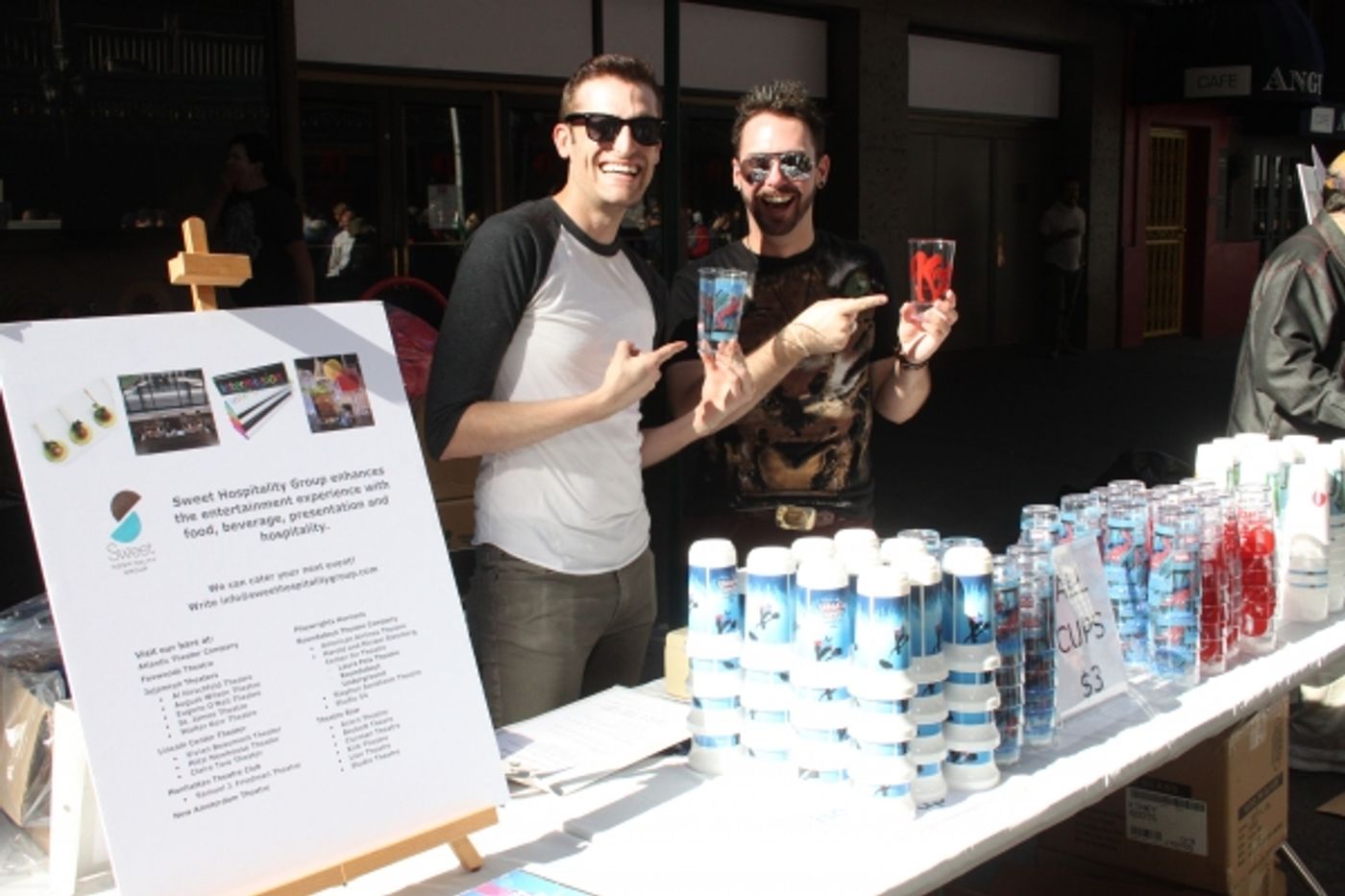 Photo Coverage: BC/EFA 2013 Flea Market Merchandise Tables Photo Coverage: BC/EFA 2013 Flea Market Merchandise Tables Image