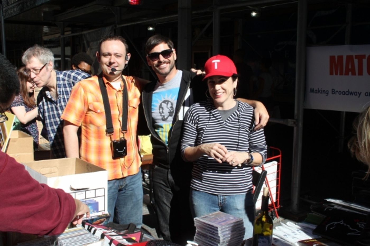 Photo Coverage: BC/EFA 2013 Flea Market Merchandise Tables Photo Coverage: BC/EFA 2013 Flea Market Merchandise Tables Image