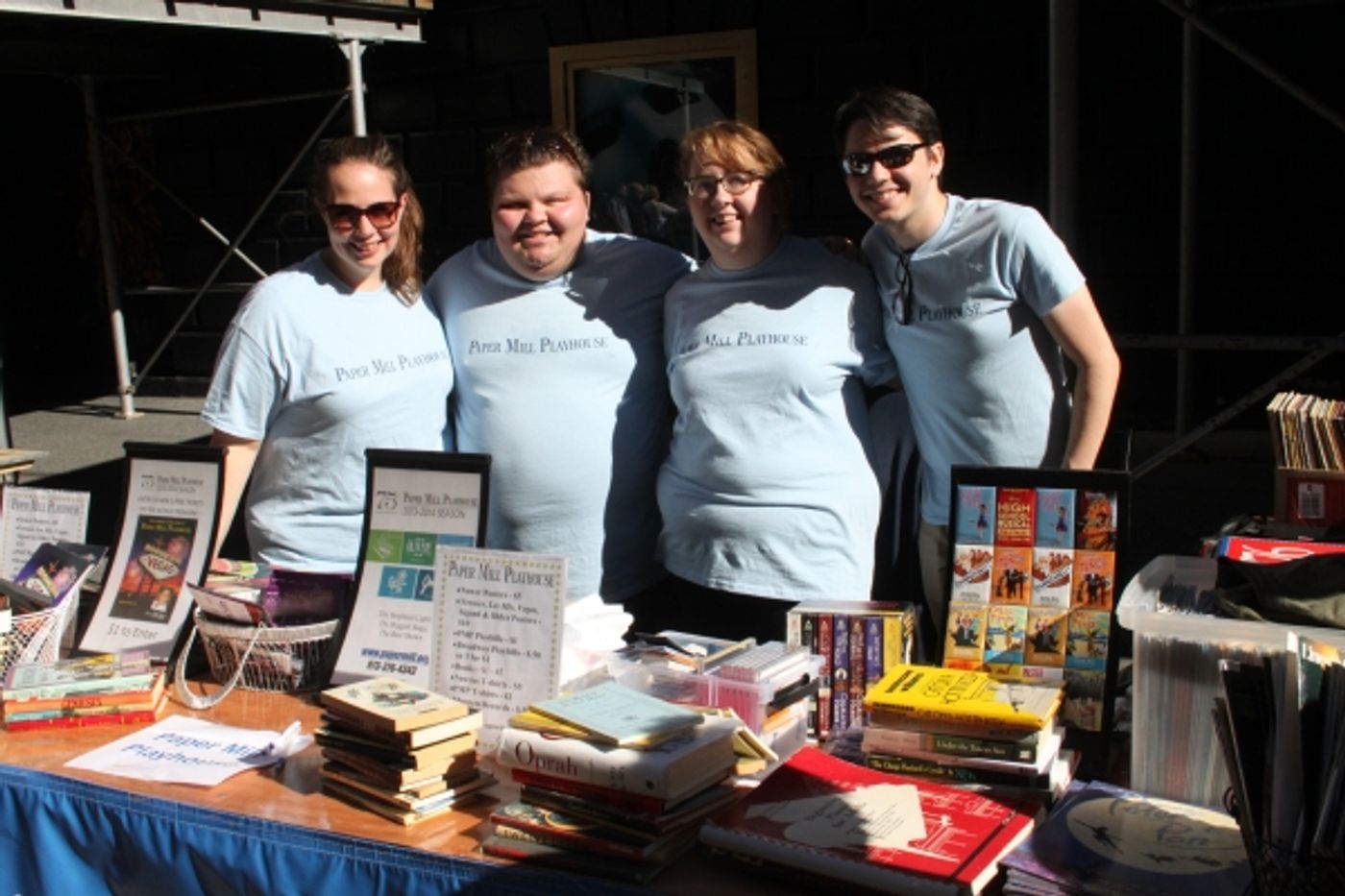 Photo Coverage: BC/EFA 2013 Flea Market Merchandise Tables Photo Coverage: BC/EFA 2013 Flea Market Merchandise Tables Image