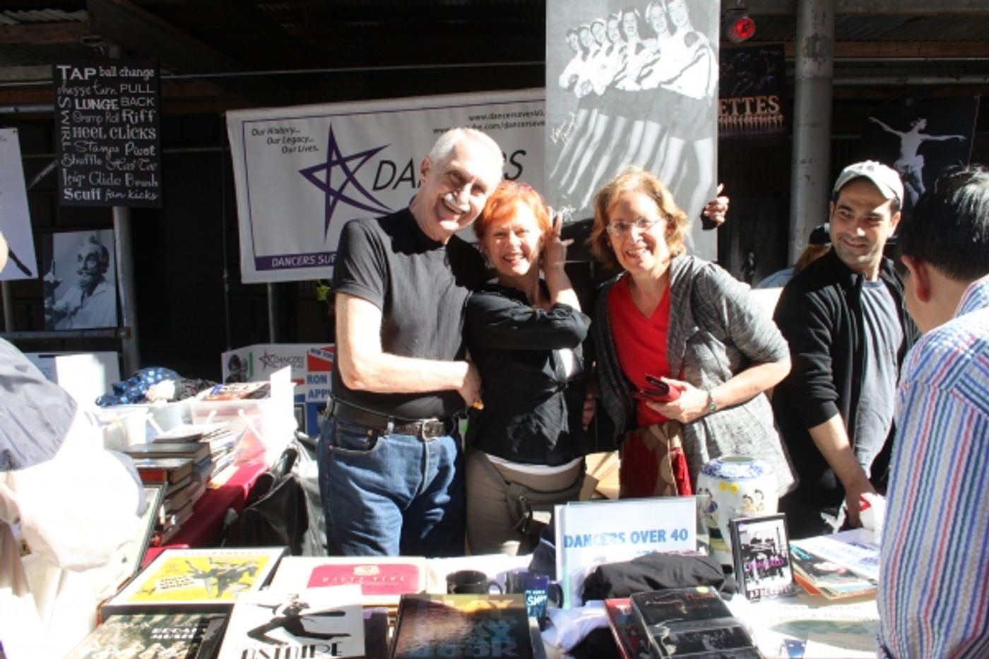 Photo Coverage: BC/EFA 2013 Flea Market Merchandise Tables Photo Coverage: BC/EFA 2013 Flea Market Merchandise Tables Image