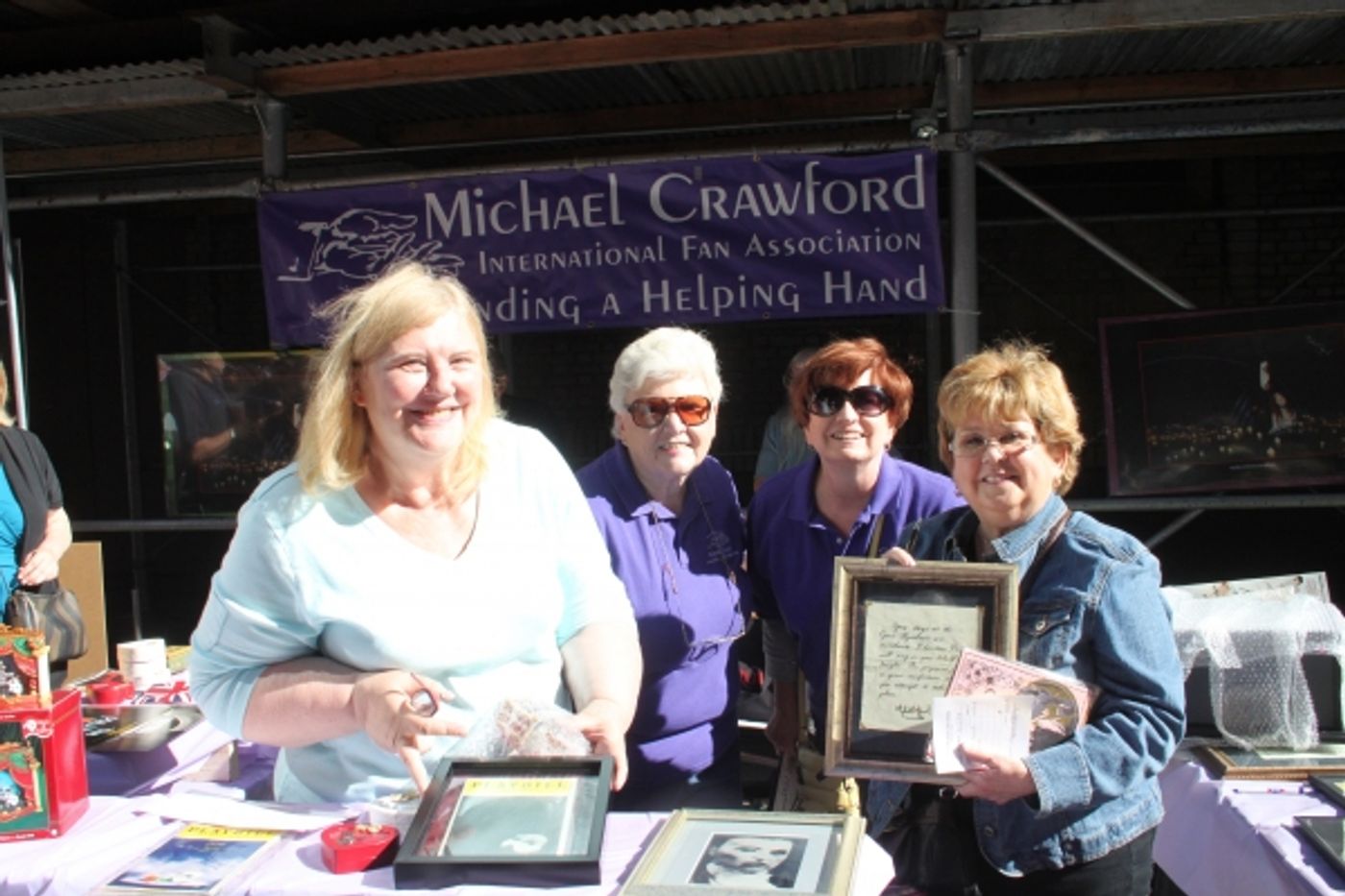 Photo Coverage: BC/EFA 2013 Flea Market Merchandise Tables Photo Coverage: BC/EFA 2013 Flea Market Merchandise Tables Image