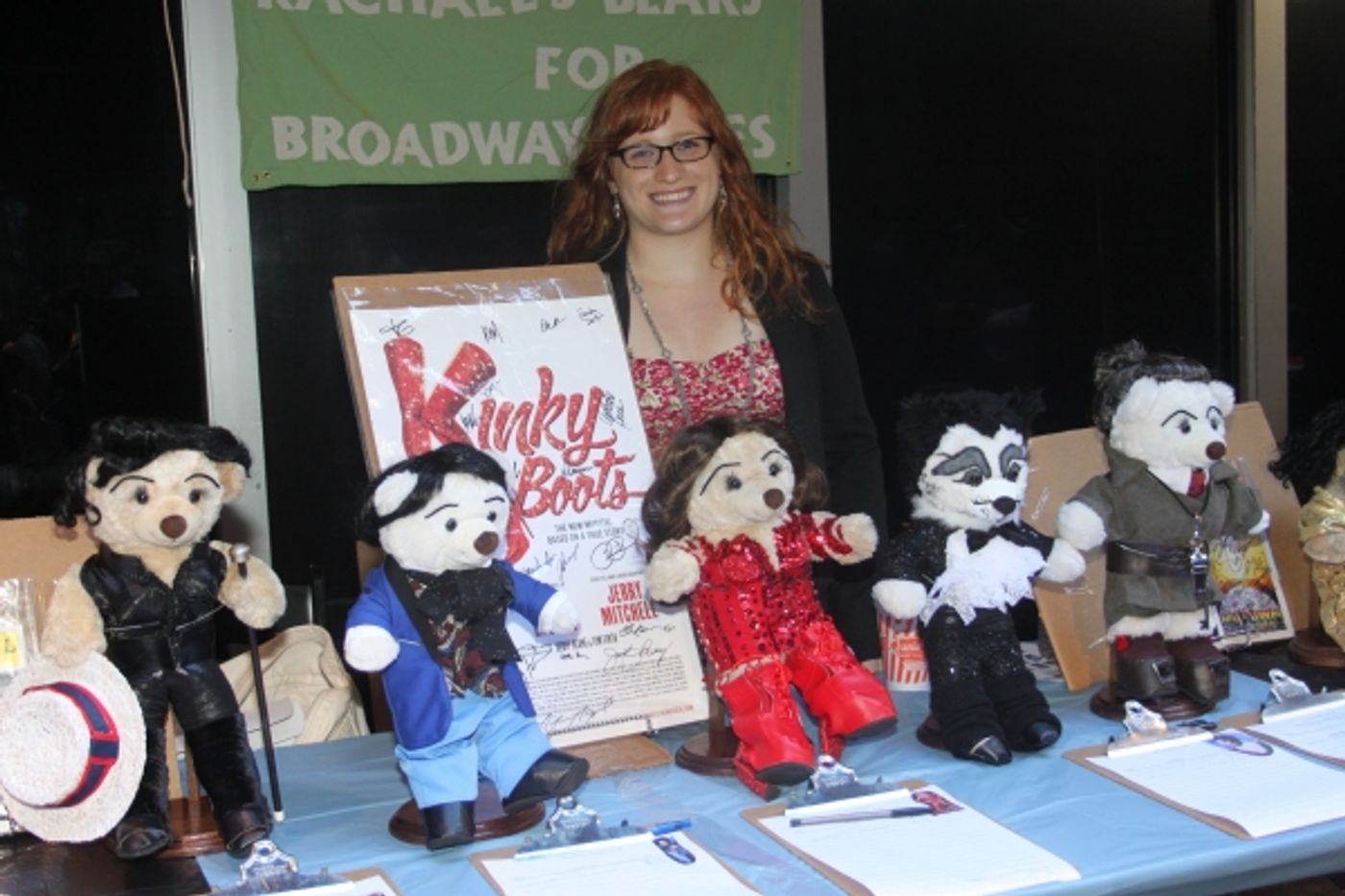 Photo Coverage: BC/EFA 2013 Flea Market Merchandise Tables Photo Coverage: BC/EFA 2013 Flea Market Merchandise Tables Image