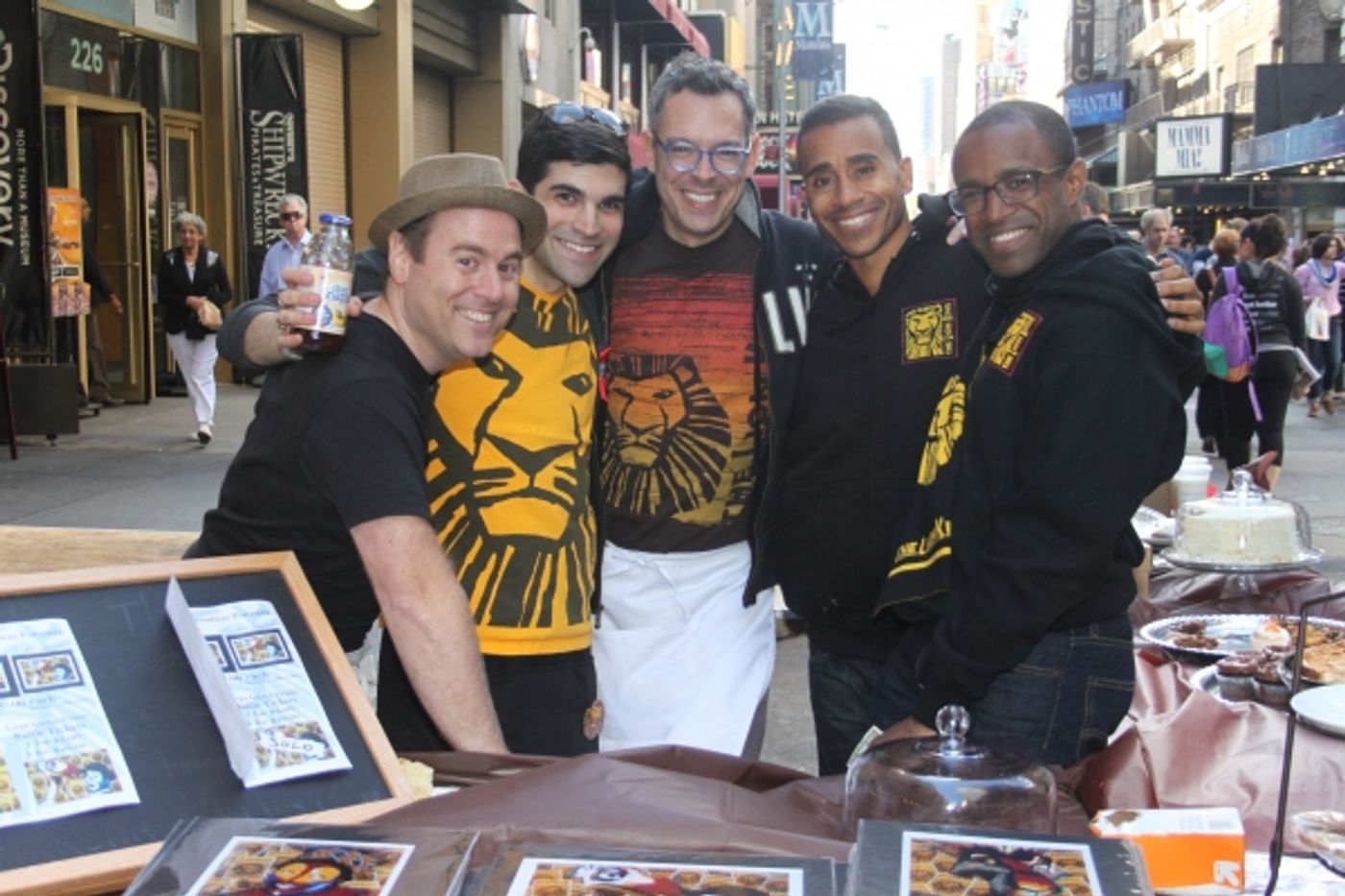 Photo Coverage: BC/EFA 2013 Flea Market Merchandise Tables Photo Coverage: BC/EFA 2013 Flea Market Merchandise Tables Image