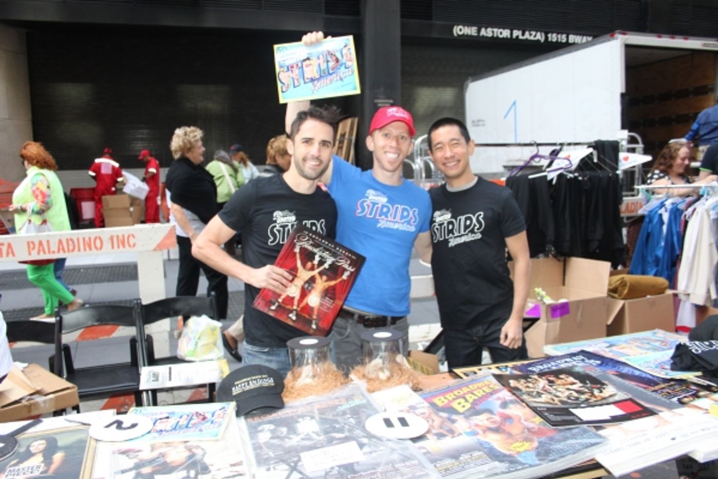 Photo Coverage: BC/EFA 2013 Flea Market Merchandise Tables Photo Coverage: BC/EFA 2013 Flea Market Merchandise Tables Image