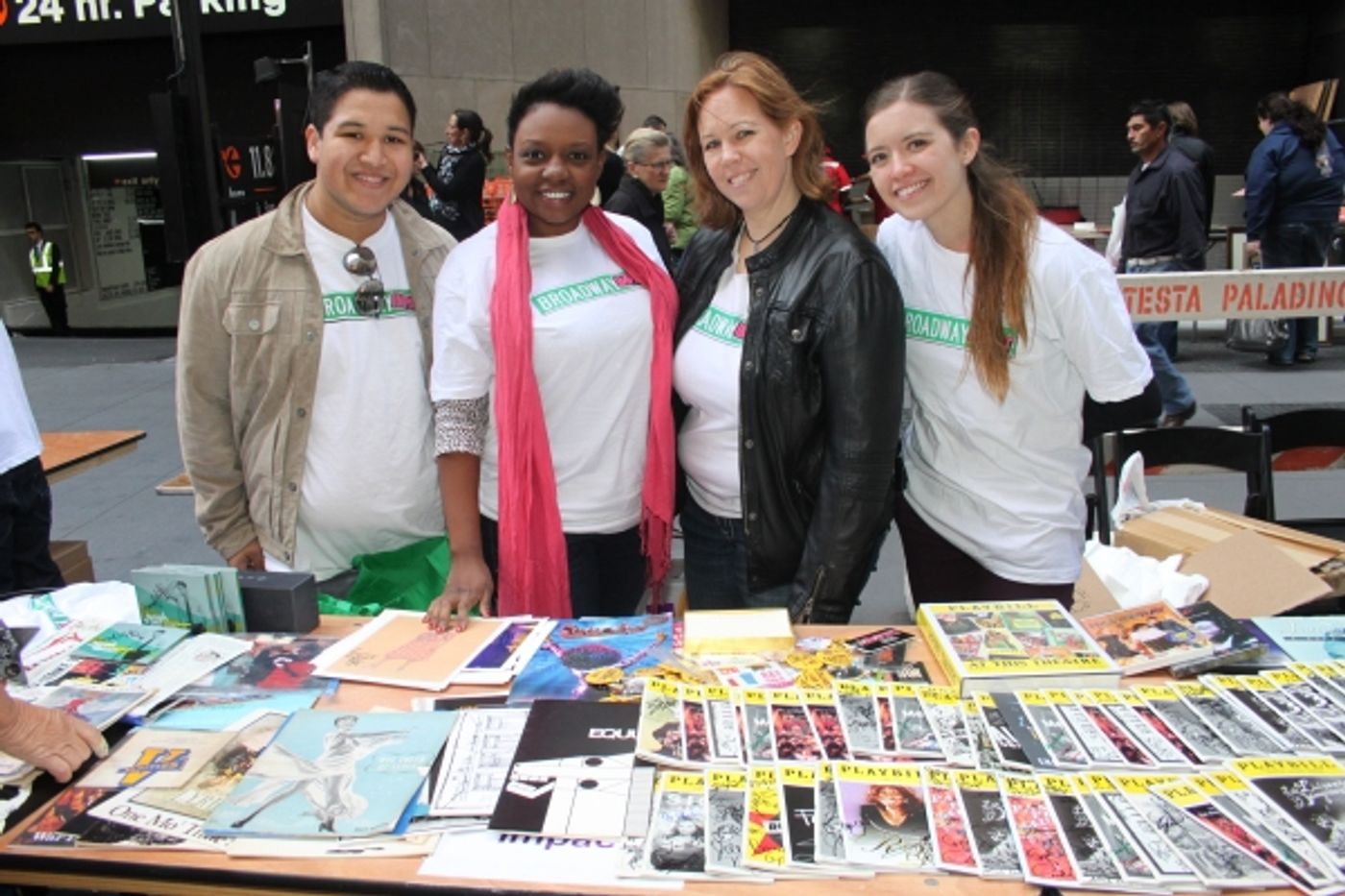 Photo Coverage: BC/EFA 2013 Flea Market Merchandise Tables Photo Coverage: BC/EFA 2013 Flea Market Merchandise Tables Image