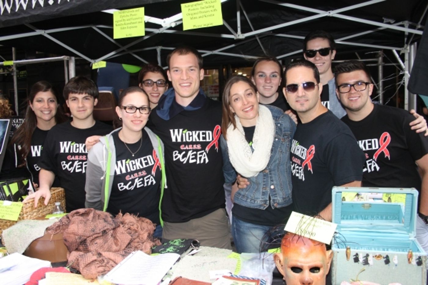 Photo Coverage: BC/EFA 2013 Flea Market Merchandise Tables Photo Coverage: BC/EFA 2013 Flea Market Merchandise Tables Image