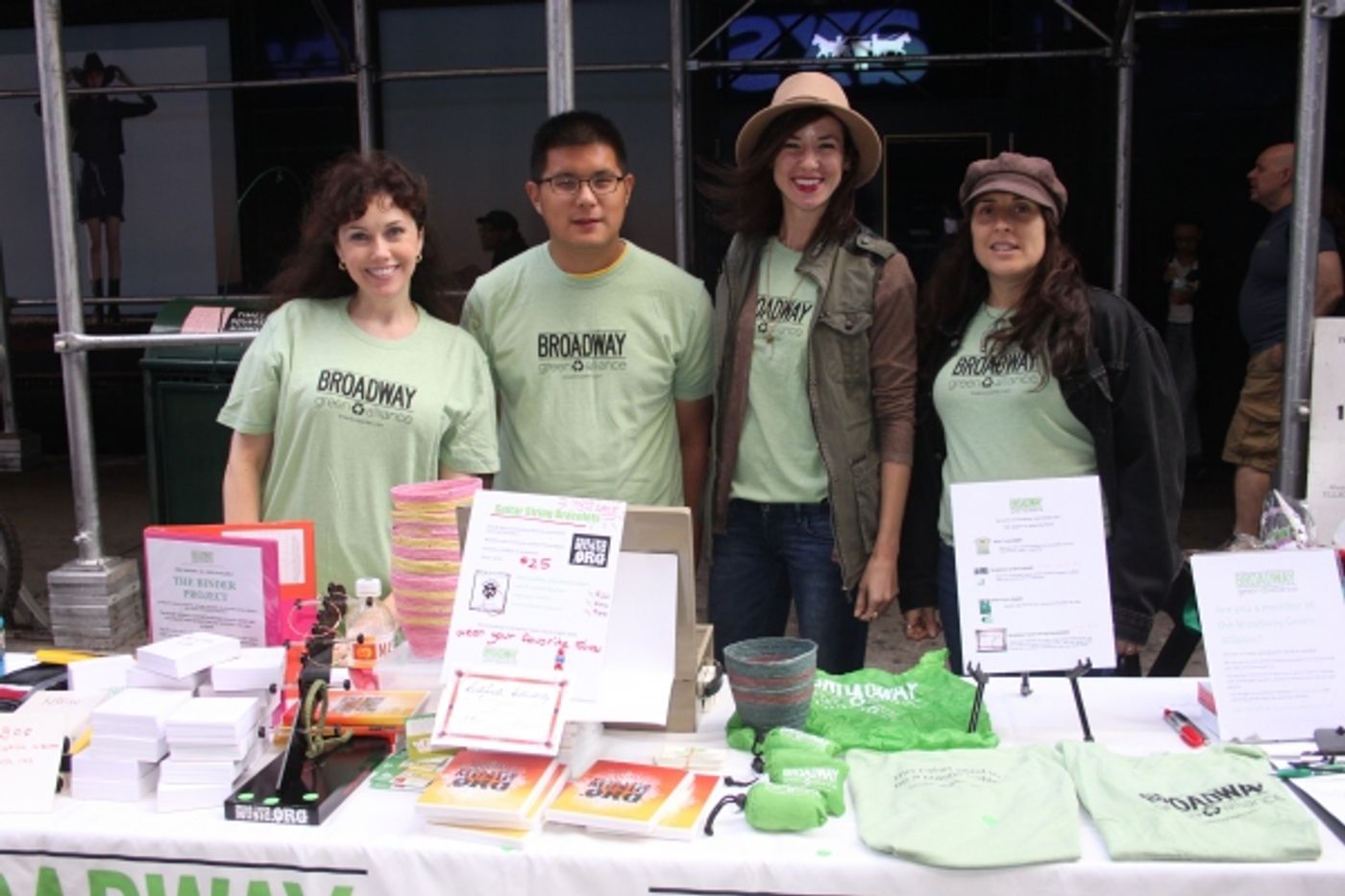 Photo Coverage: BC/EFA 2013 Flea Market Merchandise Tables Photo Coverage: BC/EFA 2013 Flea Market Merchandise Tables Image