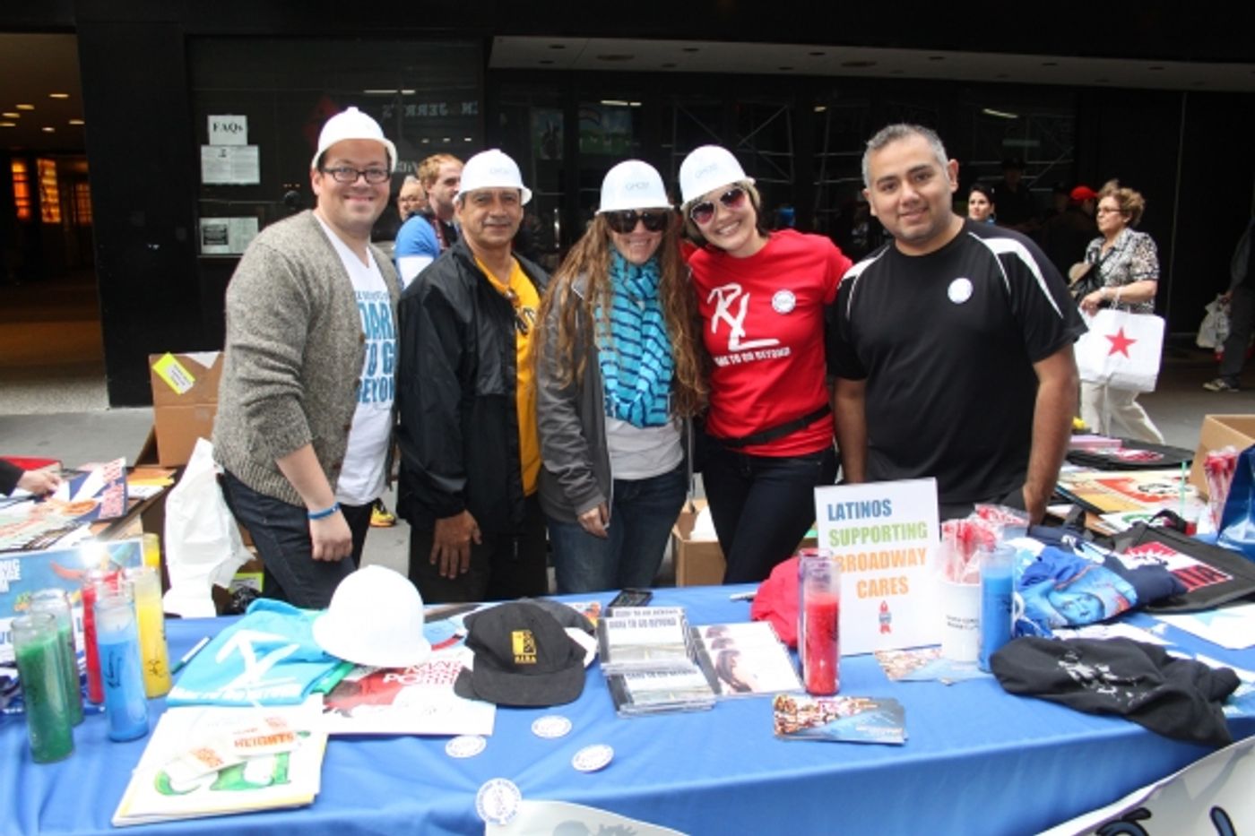 Photo Coverage: BC/EFA 2013 Flea Market Merchandise Tables Photo Coverage: BC/EFA 2013 Flea Market Merchandise Tables Image