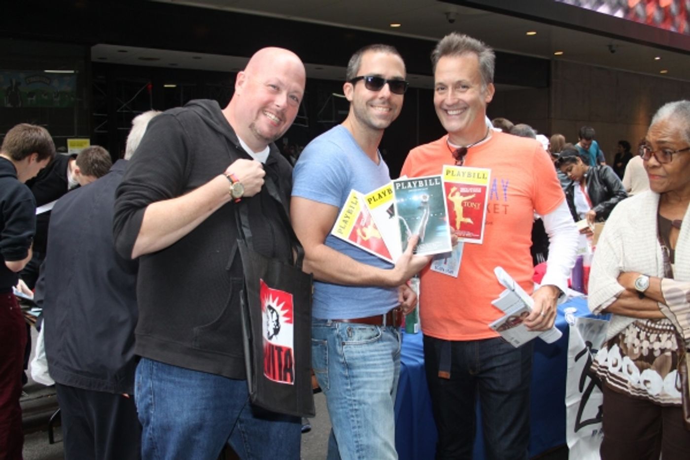 Photo Coverage: BC/EFA 2013 Flea Market Merchandise Tables Photo Coverage: BC/EFA 2013 Flea Market Merchandise Tables Image