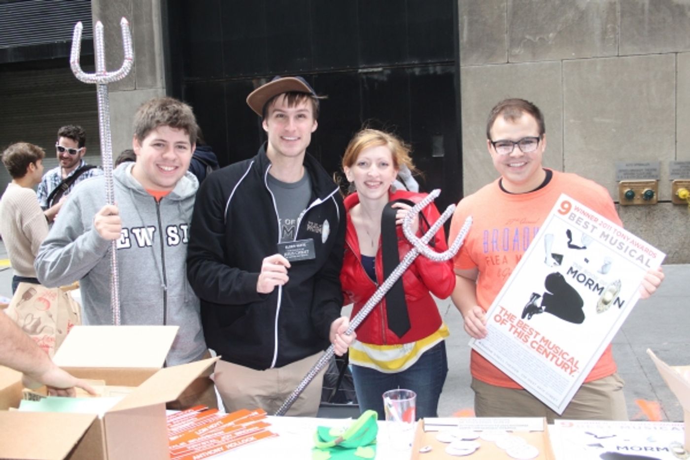 Photo Coverage: BC/EFA 2013 Flea Market Merchandise Tables Photo Coverage: BC/EFA 2013 Flea Market Merchandise Tables Image