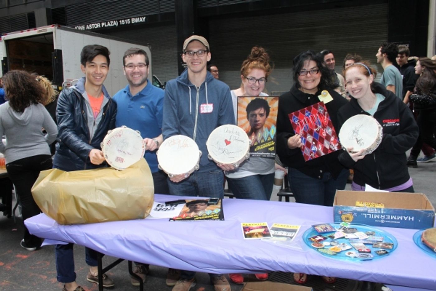 Photo Coverage: BC/EFA 2013 Flea Market Merchandise Tables Photo Coverage: BC/EFA 2013 Flea Market Merchandise Tables Image