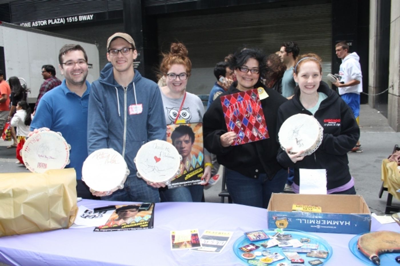 Photo Coverage: BC/EFA 2013 Flea Market Merchandise Tables Photo Coverage: BC/EFA 2013 Flea Market Merchandise Tables Image