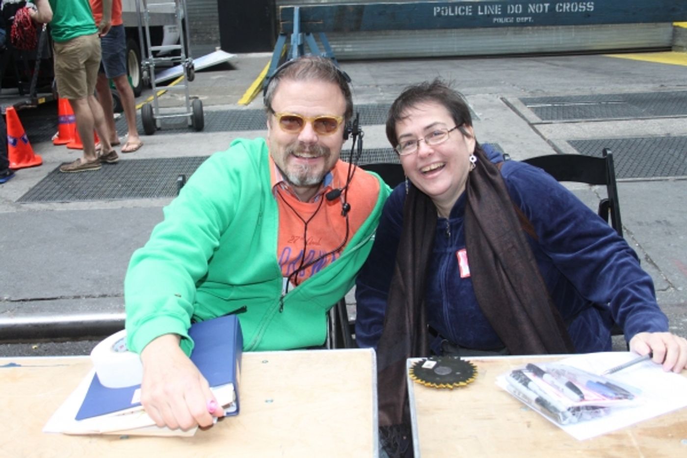 Photo Coverage: BC/EFA 2013 Flea Market Merchandise Tables Photo Coverage: BC/EFA 2013 Flea Market Merchandise Tables Image