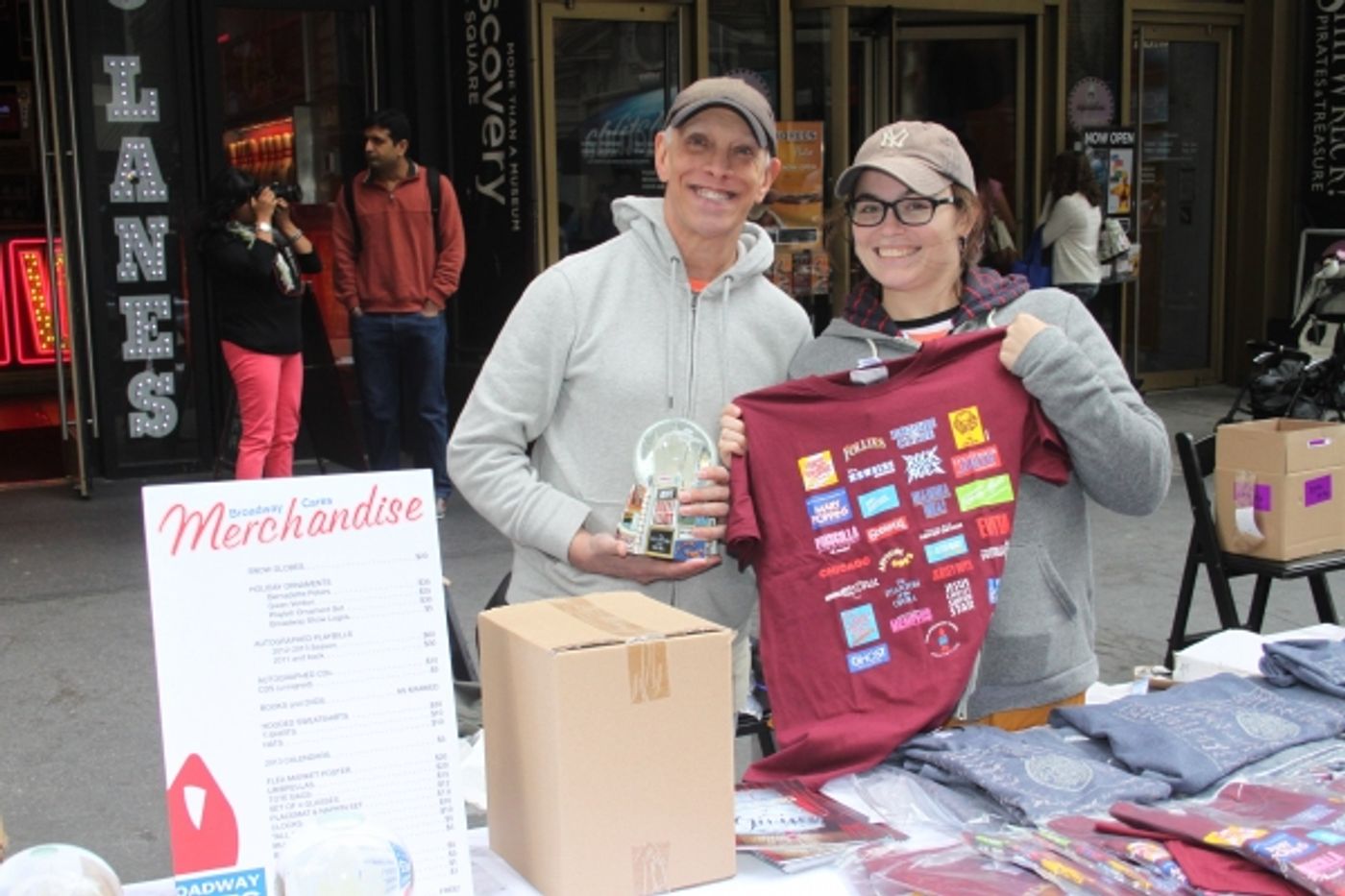 Photo Coverage: BC/EFA 2013 Flea Market Merchandise Tables Photo Coverage: BC/EFA 2013 Flea Market Merchandise Tables Image