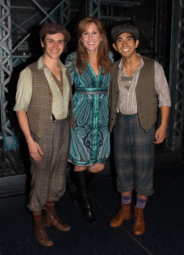 Tommy Martinez, Jodi Benson and Aaron J. Albano Photo