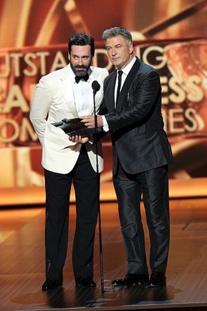 Jon Hamm and Alec Baldwin  Photo
