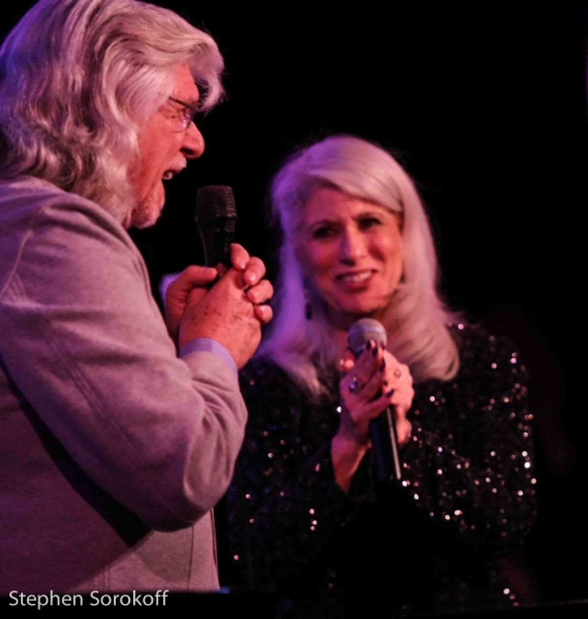 Martin Charnin & Jamie deRoy at 