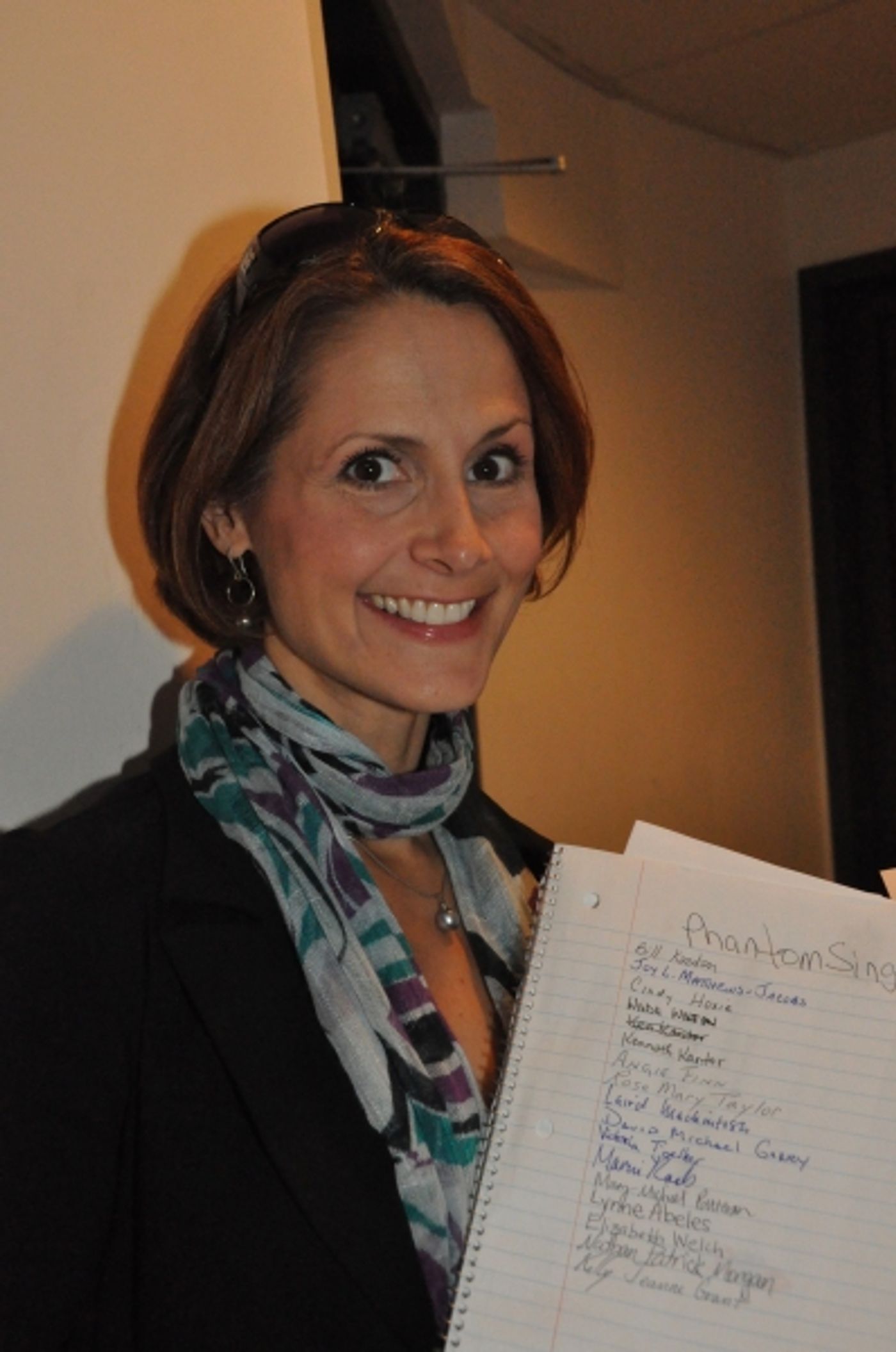 Exclusive Photo Coverage: THE PHANTOM OF THE OPERA Cast Records Carols For A Cure Image