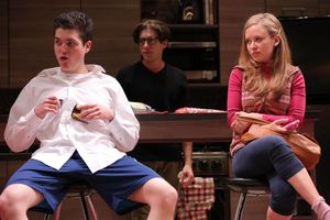 Philip Ettinger, Michael Zegen and Molly Ranson @ BroadwayWorld Philip Ettinger, Michael Zegen and Molly Ranson Photo