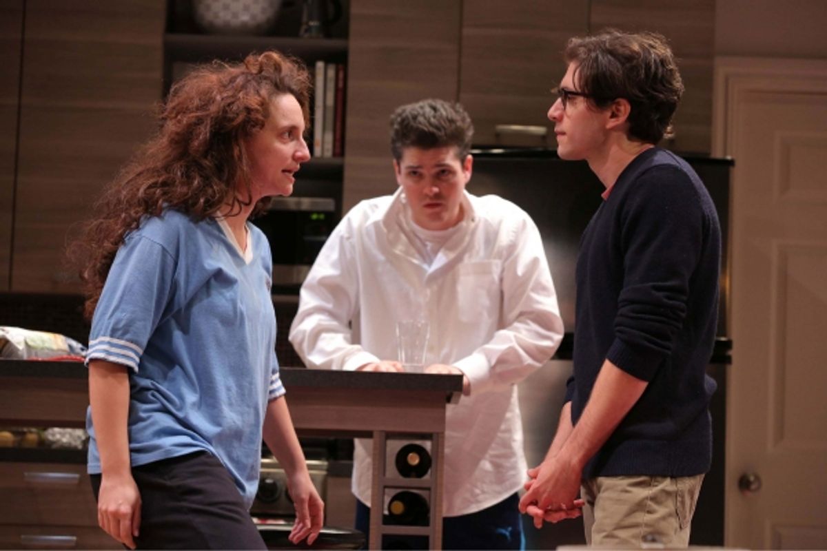 Tracee Chimo, Philip Ettinger and Michael Zegen at 