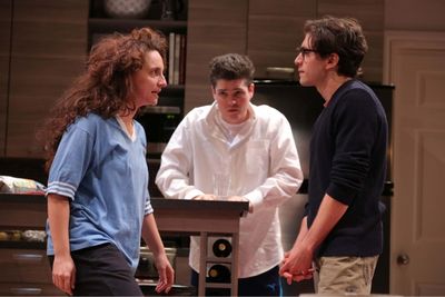 Tracee Chimo, Philip Ettinger and Michael Zegen Photo