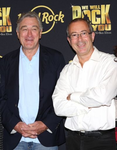 Robert De Niro with Director Ben Elton Photo