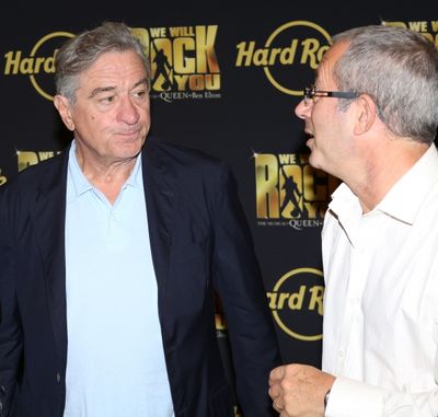 Robert De Niro with Director Ben Elton Photo
