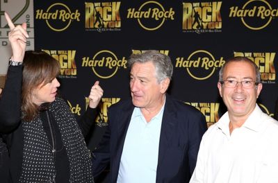 Jane Rosenthal, Robert De Niro with Director Ben Elton Photo