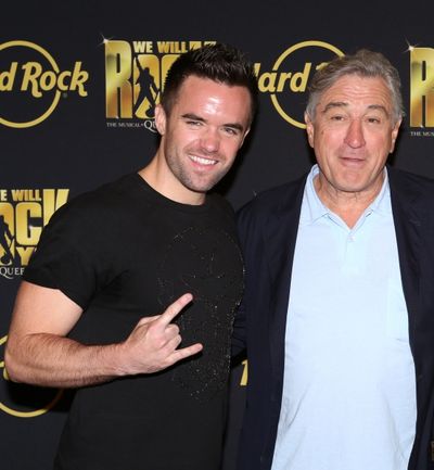 Brian Justin Crum and Robert De Niro  Photo